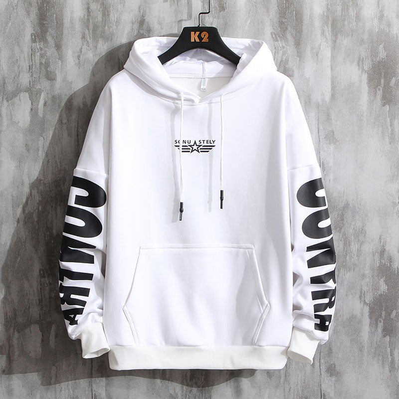 Fashion Brand Men Hoodies Spring Autumn Casual Hoodies Sweatshirts Men Street Hip Hop Harajuku Hoodies Sweatshirt Tops - ElandielStyle