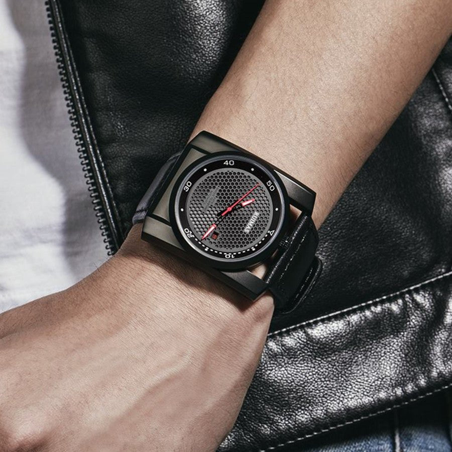 RUIMAS Luxury Men Watches Automatic Mechanical Wrist Watch for Mens Fashion Leather Business Casual Clock Montre Homme 6775 - ElandielStyle