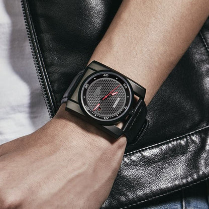 RUIMAS Luxury Men Watches Automatic Mechanical Wrist Watch for Mens Fashion Leather Business Casual Clock Montre Homme 6775 - ElandielStyle