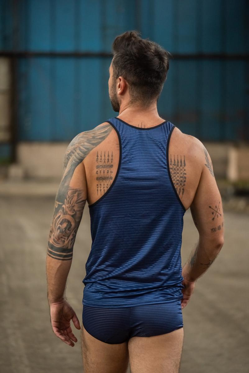 Men Top 053598 Naval - 3XL - ElandielStyle