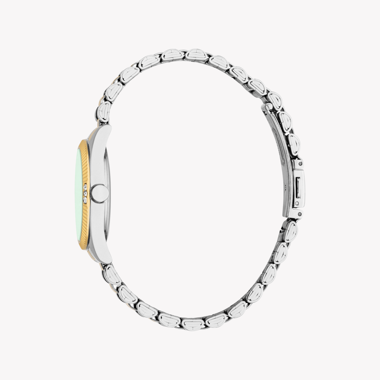 ESPRIT Women's Silver/Gold, Green Watch | ES1L515M0065 - ElandielStyle