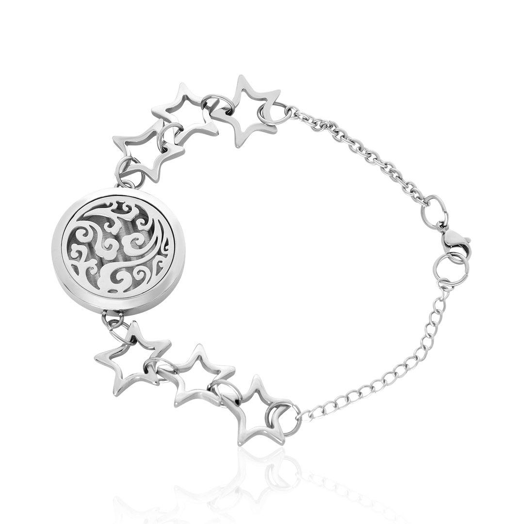 Stars and Swirls Bracelet FBR038SR - ElandielStyle