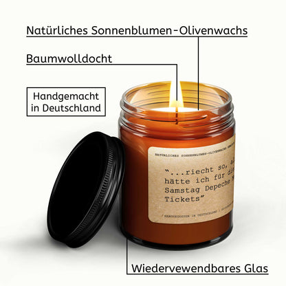 Papa, ich werde immer dein finanzieller Albtraum sein, Duftkerze, Kerze, Vater, Geschenk Kerze, Papa, Geburtstagsgeschenk für ihn, Eltern, Freunde - ElandielStyle