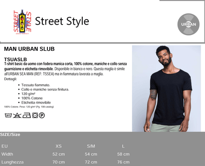 Hulk Stilizzato Art. 18 - 44 Men Uomo Fashion 100% Cotone Fiammato JK - ElandielStyle