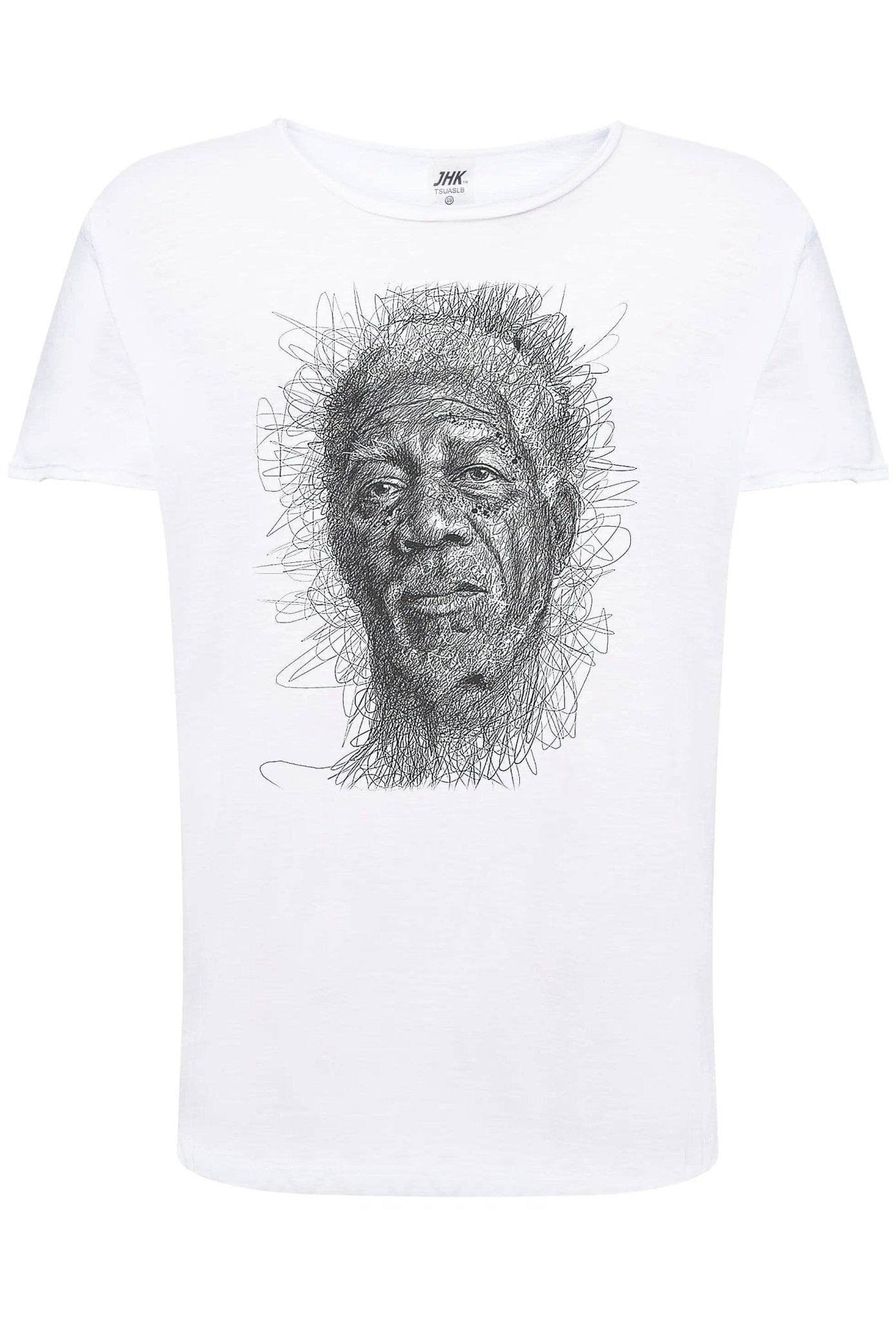 Morgan Freeman 18 - 34 Men Uomo Fashion 100% Cotone Fiammato - ElandielStyle