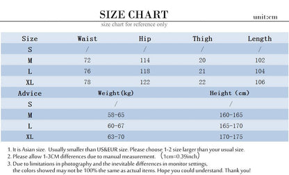 Men High Street Elastic Waist Fashion Baggy Hip Hop Style Men Streetwear - ElandielStyle