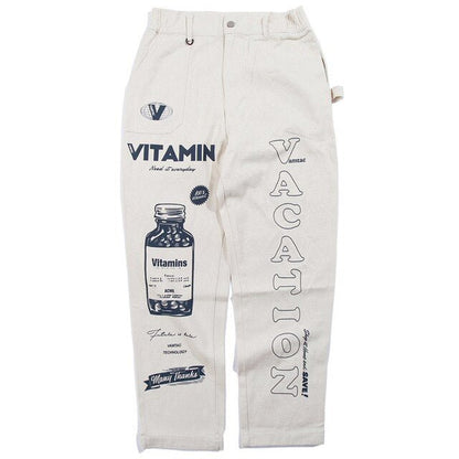 Men High Street Elastic Waist Fashion Baggy Hip Hop Style Men Streetwear - ElandielStyle
