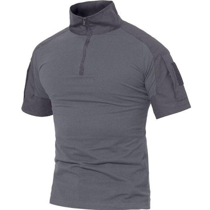 T-shirts Men Summer Cotton Tactical Tops Tees Military Style Army Breathable Paintball Security T-shirts Man Clothing - ElandielStyle