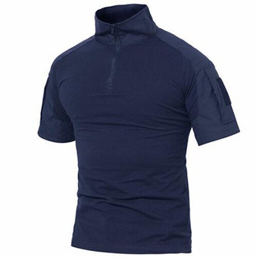 T-shirts Men Summer Cotton Tactical Tops Tees Military Style Army Breathable Paintball Security T-shirts Man Clothing - ElandielStyle
