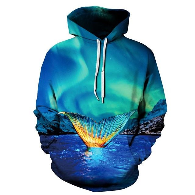 New Fashion Women Men Colorful 3D Hoodies - ElandielStyle