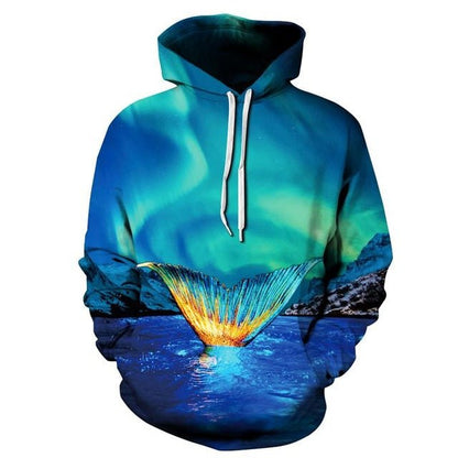 New Fashion Women Men Colorful 3D Hoodies - ElandielStyle