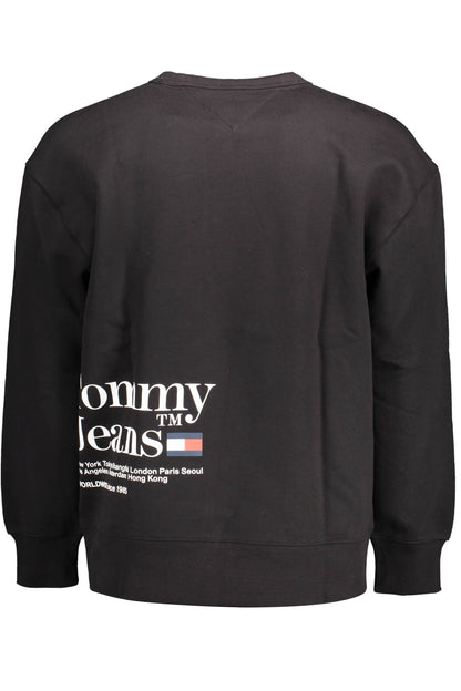 TOMMY HILFIGER SWEATSHIRT WITHOUT ZIP MAN BLACK - ElandielStyle